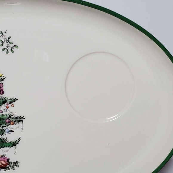 Spode Christmas Tree Mug and Snack Plate - Picture 6 of 9